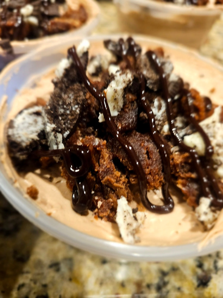 Oreo Brownie Fudge Pudding
