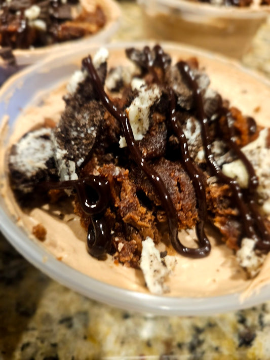 Oreo Brownie Fudge Pudding