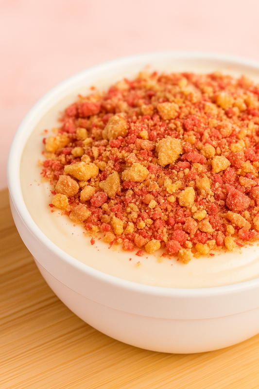 Strawberry Crunch Pudding